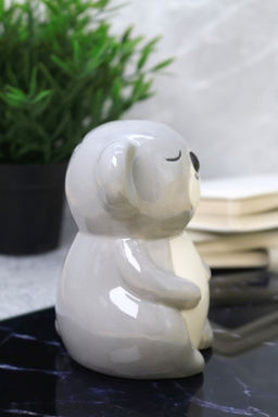Копилка керамическая Happy koala, grey (16 см)