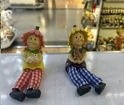 Фигурка висячие ножки Цветочная фея 10 см / YG773 /уп 2/288/микс