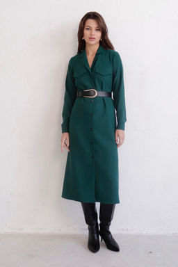 Платье-рубашка с английским воротником - Martichelli фото 295