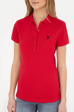 Kad_n K_rm_z_ Basic Polo Yaka Ti__rt Sepette S_rpriz _ndirim - U.s. polo assn фото 6