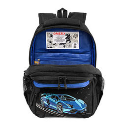 RB-653-2 Рюкзак школьный с обвесом и картхолдером на держателе - Grizzly фото 4