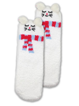 Носки НГ махровые р.35-40 Christmas Зайка - Krumpy фото 3