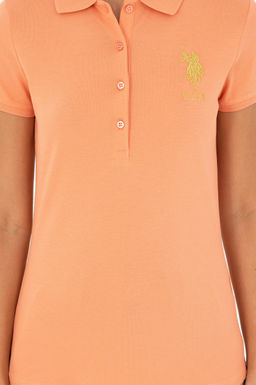 Женская базовая футболка Salmon - U.s. polo assn фото 6