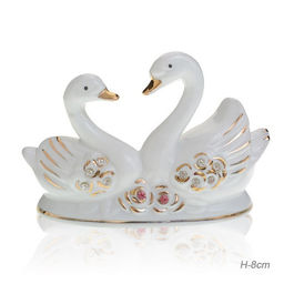 Статуэтка Влюбленные лебеди 8 см / B2428 /уп 72/ - Галеонтрейд фото 2