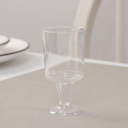 Набор одноразовой посуды премиум Доляна Фуршет, 4 персоны, тарелки, вилки, стаканы 200 мл, рюмки 100 мл, салфетки  фото 4