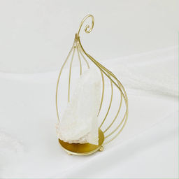 Друза Горного Хрусталя на подставке