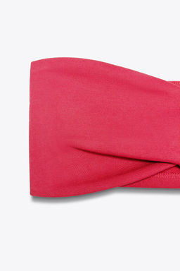 INTERLOCK BANDEAU TOP - Zara фото 12