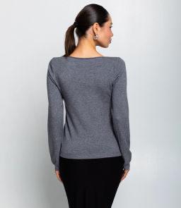 Джемпер #КТ978 (1), серый