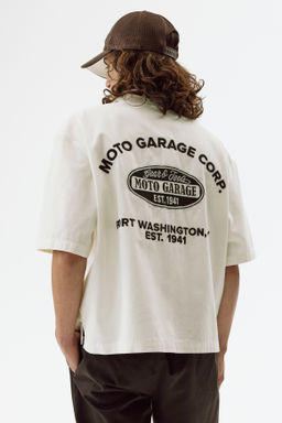 Camisa cargo de manga corta Relaxed Fit - H&m фото 8