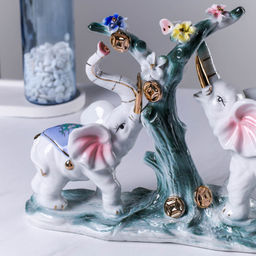 Статуэтка Слоны у денежного дерева / W1124 /уп 20/ - Галеонтрейд фото 3