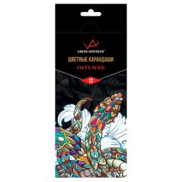 VISTA-ARTISTA INTENSE VICP-12 Набор цветных карандашей заточенный 8 х 12 цв