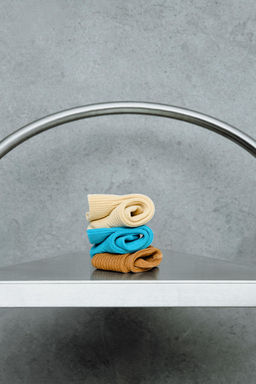 STORIESZ - PACK TRES CALCETINES ALTOS RIB CON ALGOD?N / Multicolor - Zara фото 5