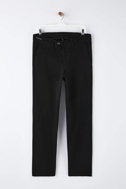 Siyah Erkek Dokuma Esnek Kumas Pantolon TMNAW26PL00033