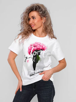 Футболка женская 313 - Вега фото 3