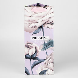 Цена за 2 шт. Пакет подарочный под бутылку, упаковка, «Нежность», 13×32×11 см Цена за 2 шт. Пакет подарочный под бутылку, упаковка, «Нежность», 13×32×11 см