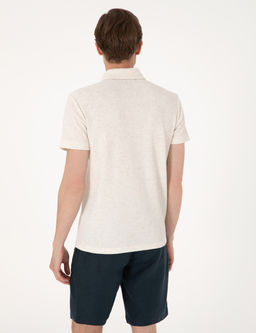 Bej Slim Fit Ti__rt