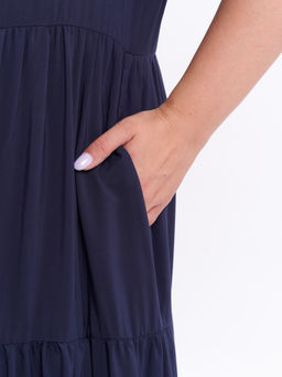 Платье с кулиской PP55504DBL05
