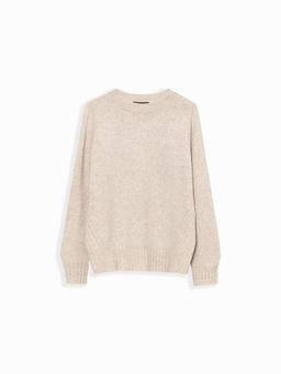Джемпер с содержанием кашемира B2909/milkstone - Emka фото 6