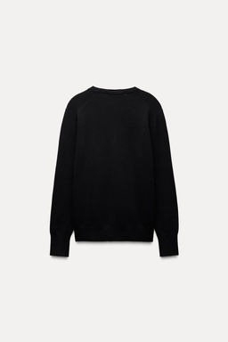 KNIT CARDIGAN WITH GEM BUTTON - Zara фото 6