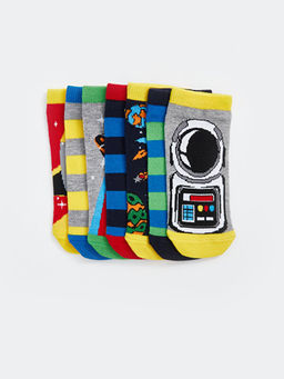 Desenli Erkek ?ocuk Patik ?orap 7li - Waikiki фото 2