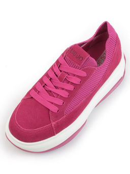 05-A9000-6 PINK Кроссовки женские (натуральная замша)