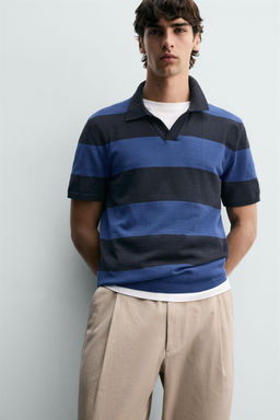 POLO PUNTO JACQUARD RAYAS / rayas - Zara фото 6