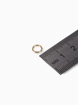 Кольцо соединительное 1?7 мм (набор 50 г,  410 шт.) СМ-982, цвет золото