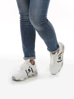 05-6026-81 WHITE Кроссовки женские (искусственные материалы) - No name фото 4