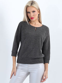 Блузка Ростислава, грей - Dstrend фото 7