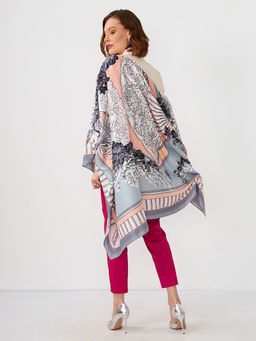 Большой, мягкий, тонкий и очень нежный двусторонний платок с рисунком. - Tantino фото 7