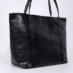 Сумка-шопер на молнии, цвет чёрный - Simaland фото 3