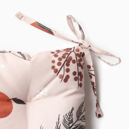 Сидушка Этель Новогодние украшения 42х42 см, 100% хл, саржа 190 г/м2  фото 3