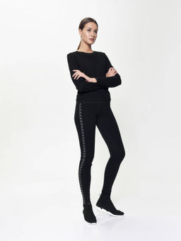 CONTE Ультракомфортный фактурный свитшот LD 888 black