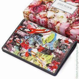 Женская кожаная обложка для паспорта Sergio Valentini СВ 8138-005/2  фото 4