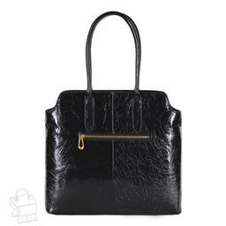Сумка женская кожаная 6069Q black Polina&Eiterou  в Новосибирске