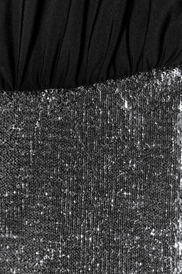 SHORT DRESS WITH CONTRAST SEQUINS - Zara фото 4