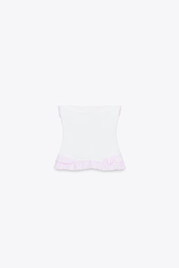 CONTRAST BANDEAU TOP - Zara фото 8