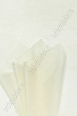 Бумага тишью 58*45 см (40 листов) SF-7929, ванильный №4