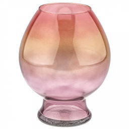 Ваза для цветов стеклянная "Жондор Катрин" 3,4л, д19см, h23см, большая, флористическая (Россия)