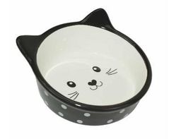 Миска керам. 0,23л Кошачья мордочка 13,5*6см