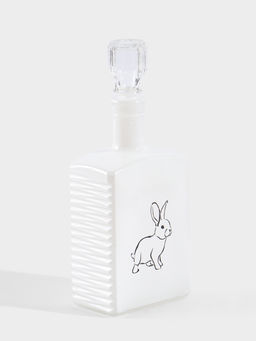 Ваза "Кролик" белая