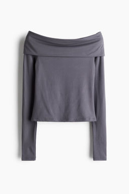 Top off-the-shoulder - H&m фото 6
