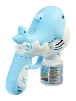 Генератор мыльных пузырей «Дельфинчик», световые эффекты, работает от батареек
