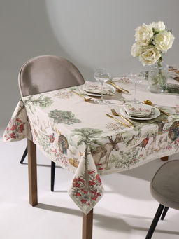 Набор кухонный «Этель» Forest landscape: скатерть 148×112±2 см с ГМВО, салфетка 40×40 см - 4 шт.