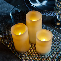 ULD-F050 WARM WHITE CANDLE SET3 Фигура светодиодная Свеча на батарейках 2АА (не в/к), в составе набора из 3 штук. 1 светодиод. Теплый белый свет. TM Uniel - Volpe фото 8