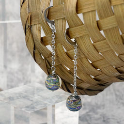 Серьги из муранского стекла