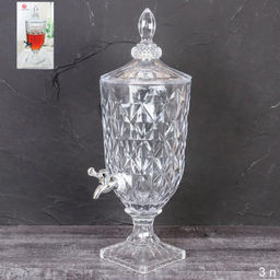 Лимонадник для напитков с краном 3 л / 93602 /уп 6/Диспенсер