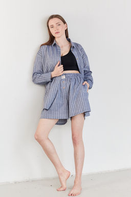 Костюм женский SET003/14/Серо-синий, черный - M&G all natural фото 7