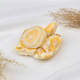 Черепаха резная из желтого Кальцита