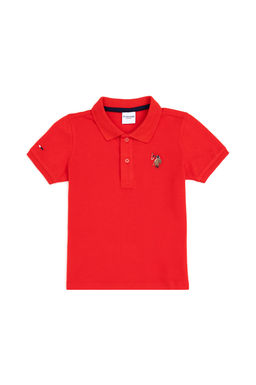 Красная базовая футболка для мальчика - U.s. polo assn фото 8